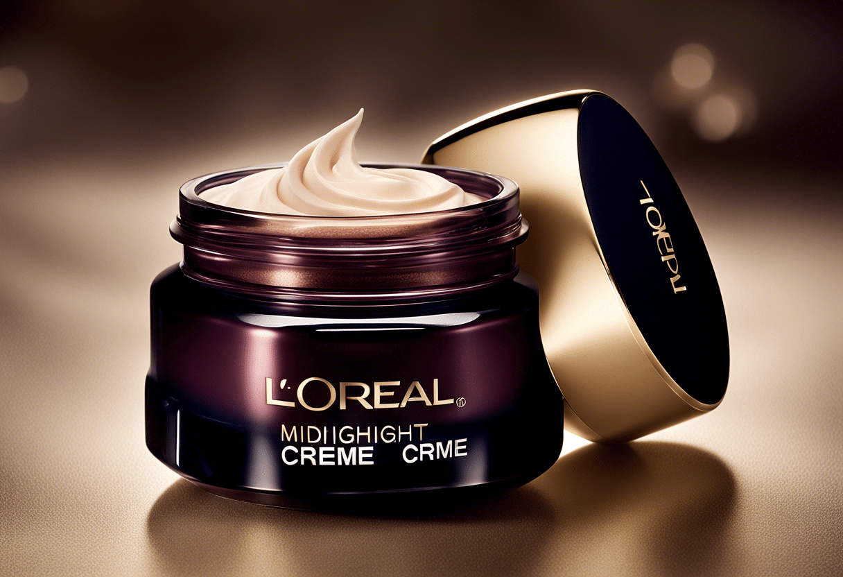 Crème de nuit L’Oréal pour une peau radieuse  
Soin nocturne L’Oréal pour un éclat revitalisé