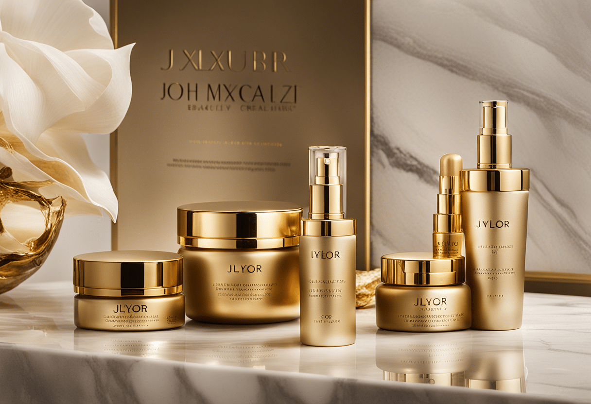 Produits de beauté à base d'or 24K Jylor cosmétique