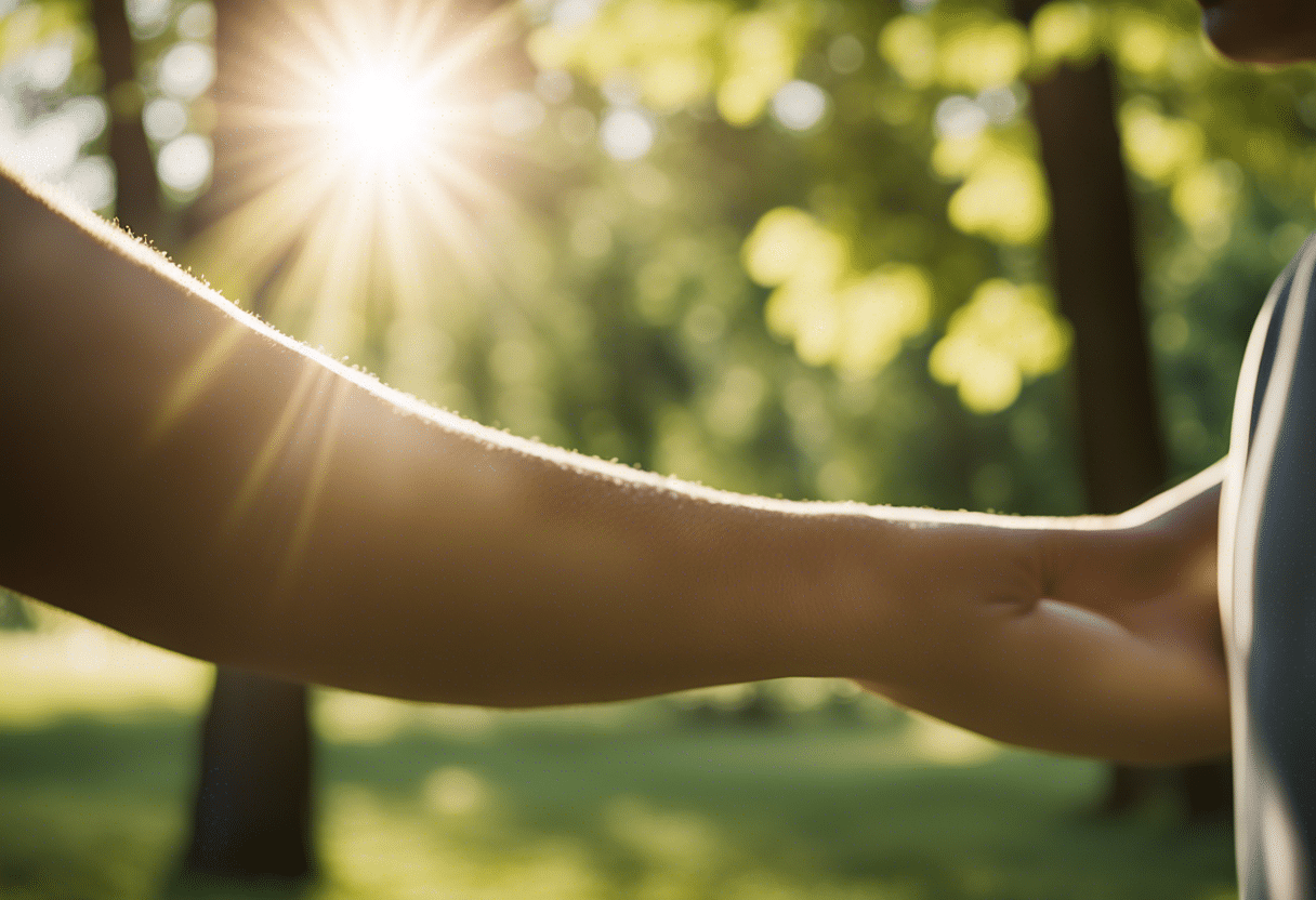 Allergies cutanées au visage dues au soleil