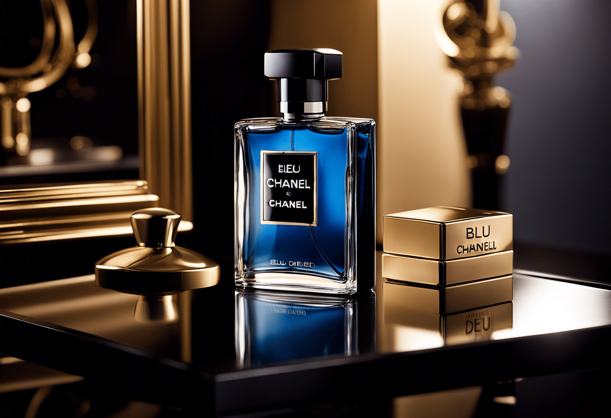 Flacon élégant de parfum pour homme raffiné