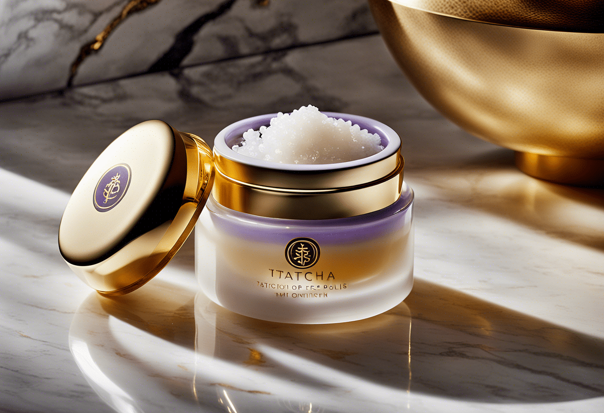 Poudre exfoliante Tatcha pour un teint éclatant  
Rituel de beauté Tatcha pour lisser la peau